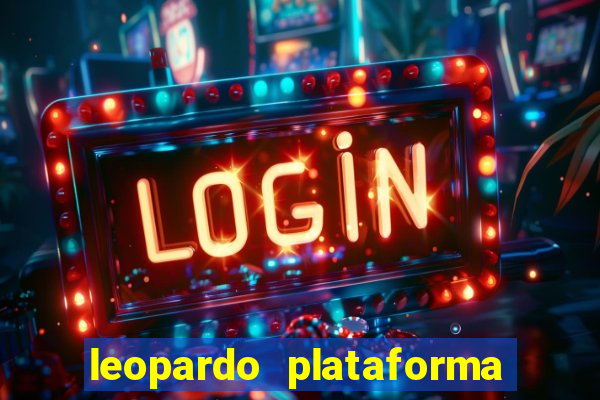 leopardo plataforma de jogos